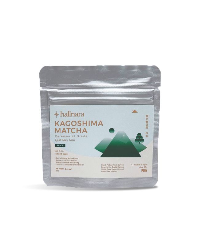 Kagoshima Ceremonial Matcha Green Tea Powder - 30g Pouch – hallnara