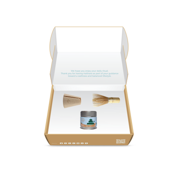 Okayama matcha whisking starter giftset