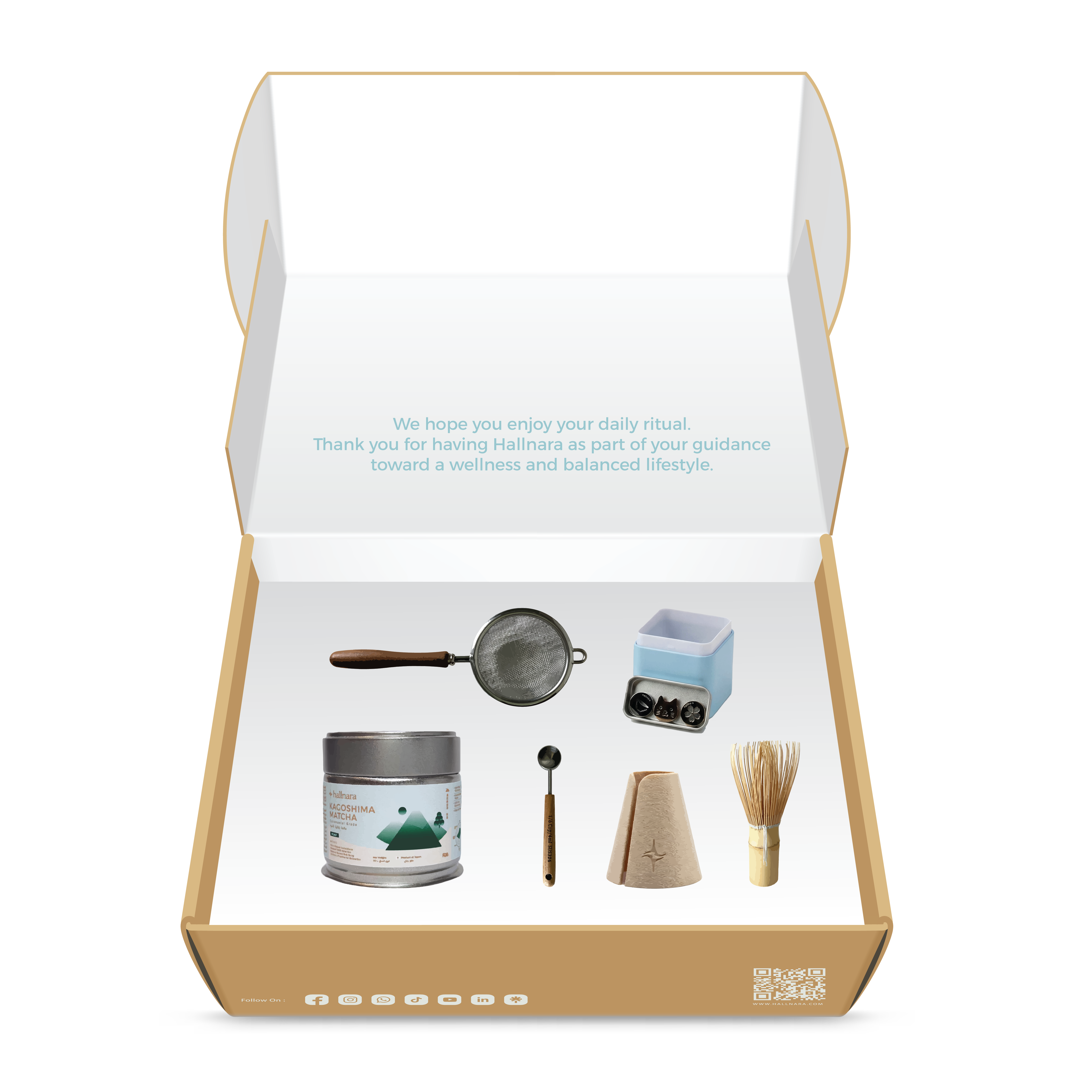 Kagoshima matcha full toolkit giftset