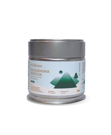 مسحوق الشاي الأخضر ماتشا الاحتفالي الياباني من كاغوشيما - علبة محكمة الإغلاق 30 جرام