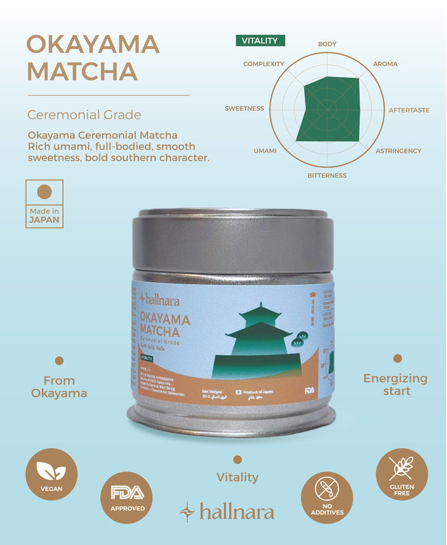 ceremonial Okayama matcha 
